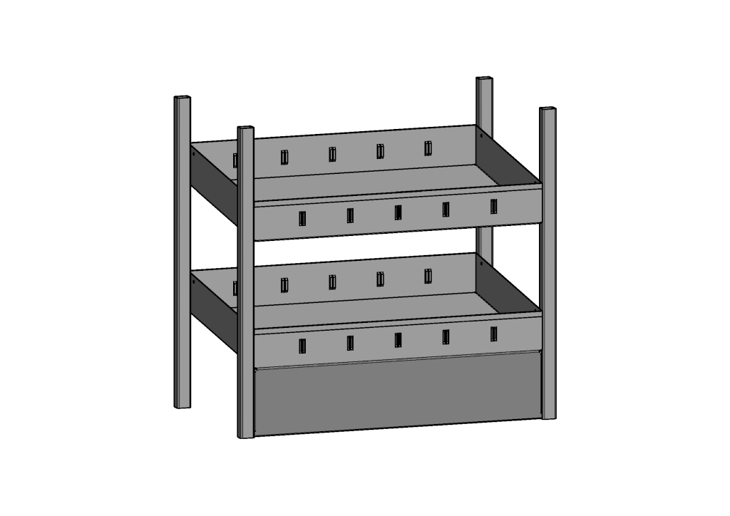 Bild von JURA-MODUL - Bodenmodul - Boden-Schüttenmodul schräg (VPE=1 Stück)